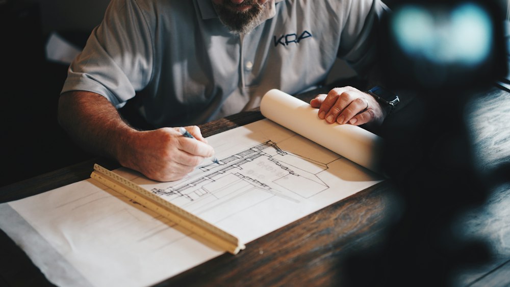 Architectural plans for house extension